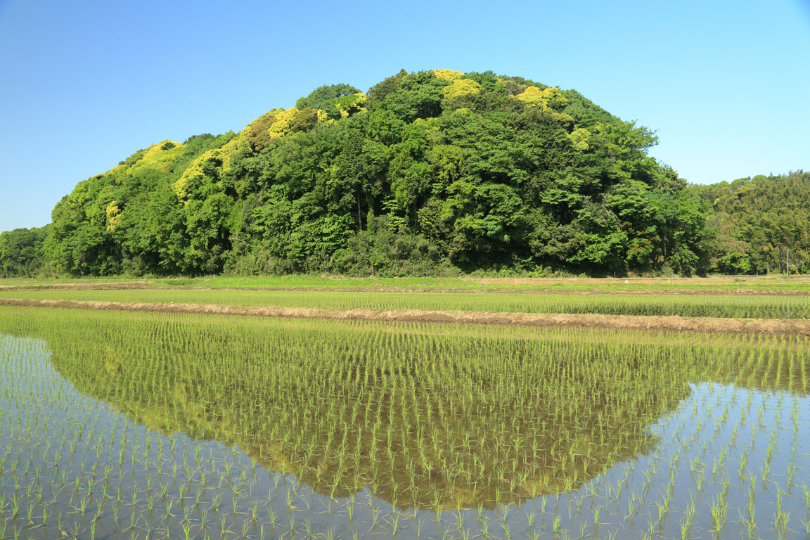 The landscape of Satoyama.